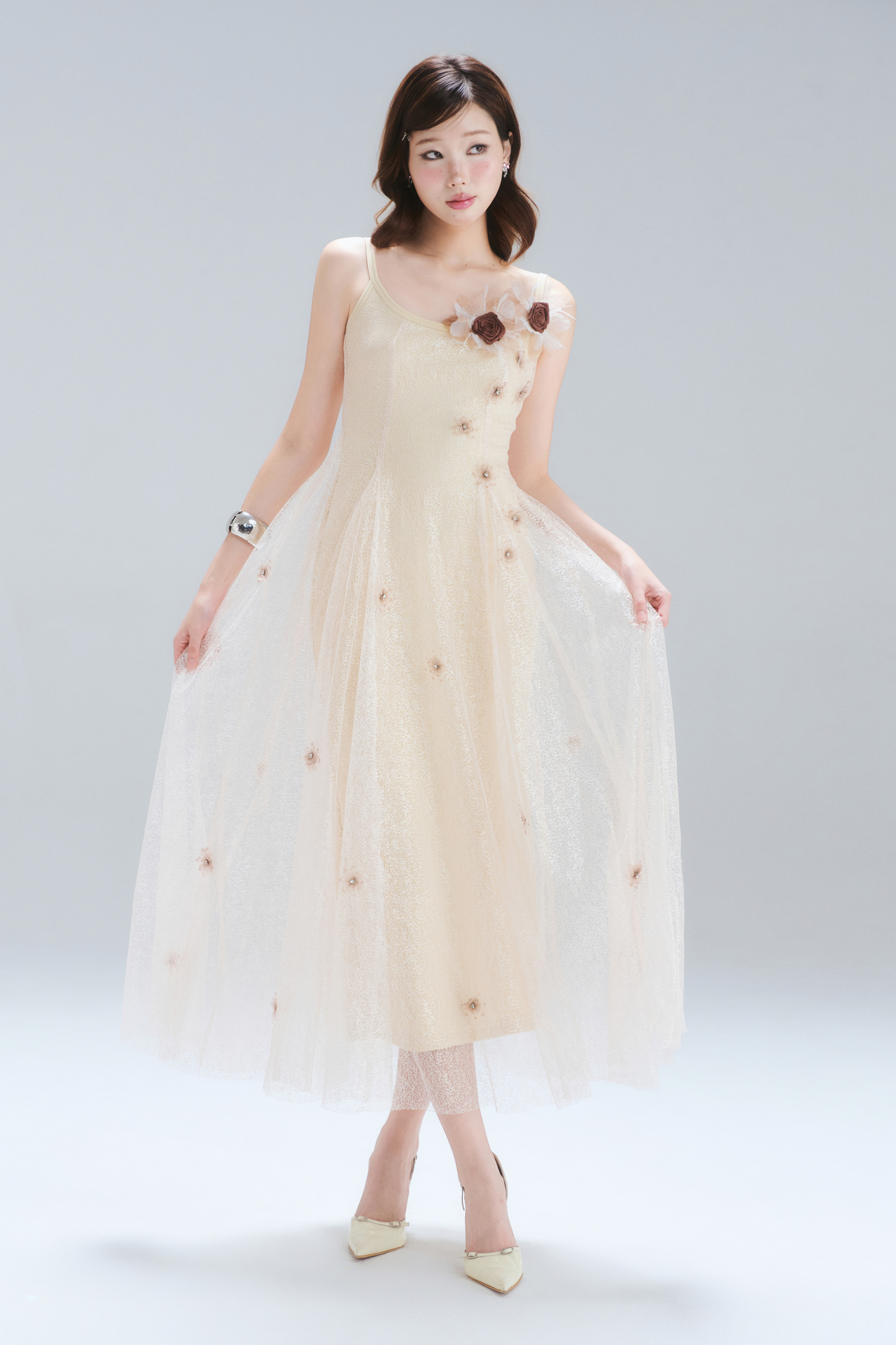 Rosabelle Gown Midi Dress