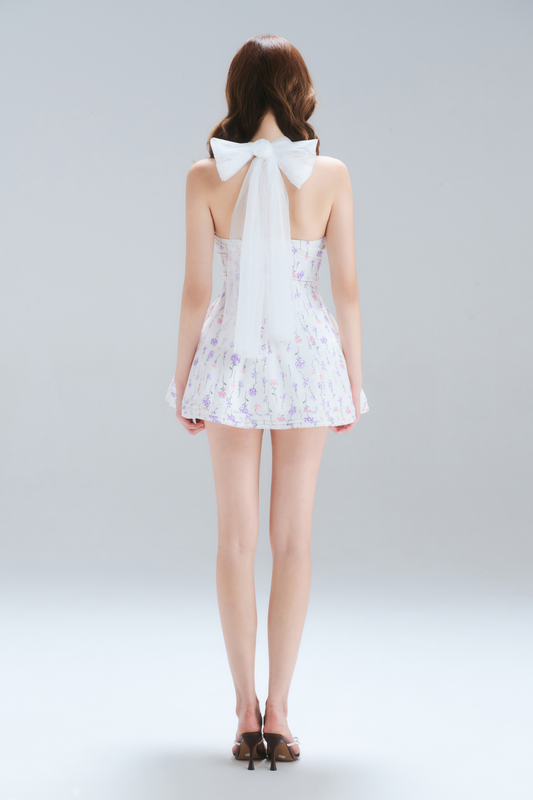 Petaline Halter Dress