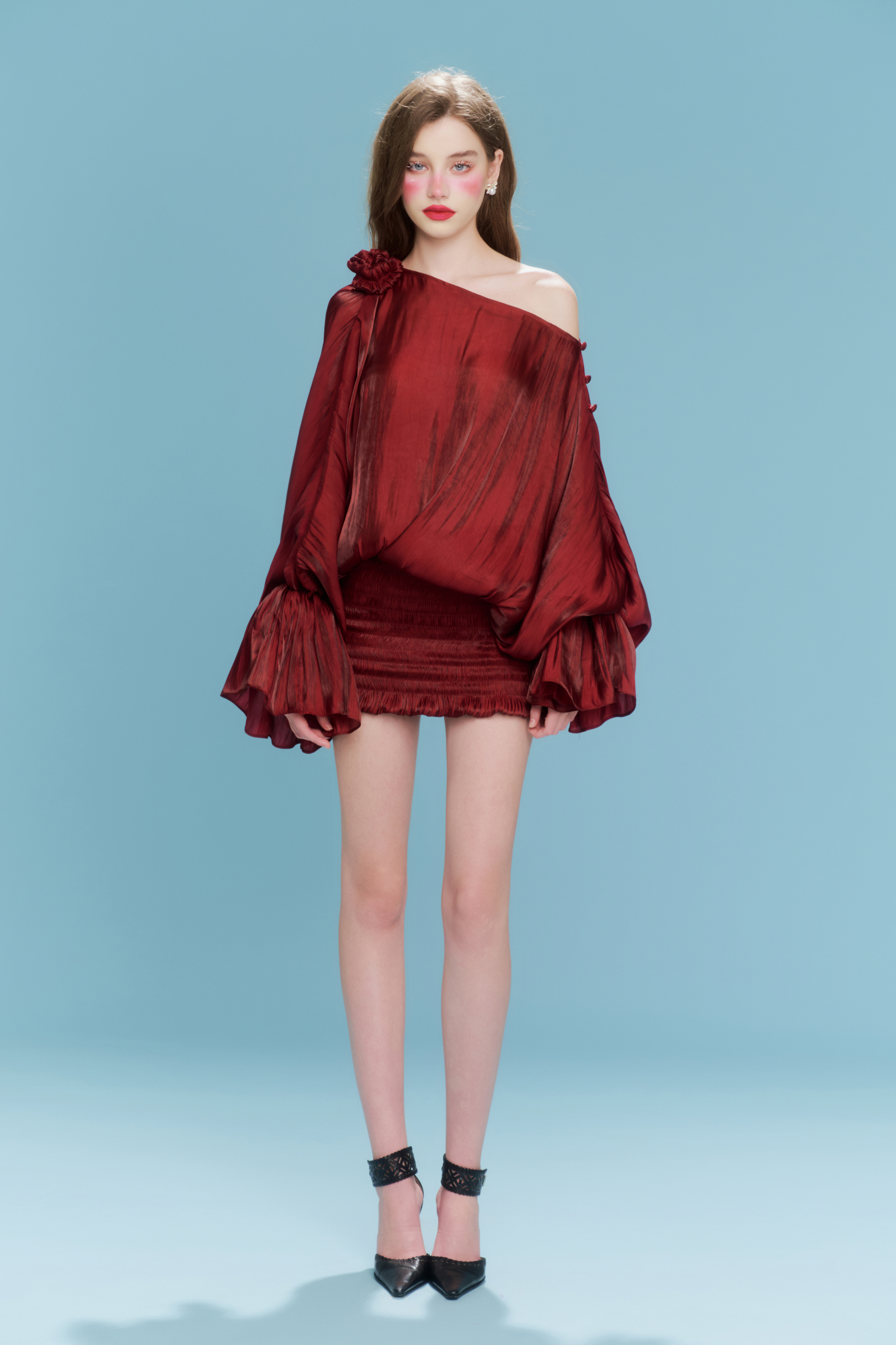 Rouge Mini Dress