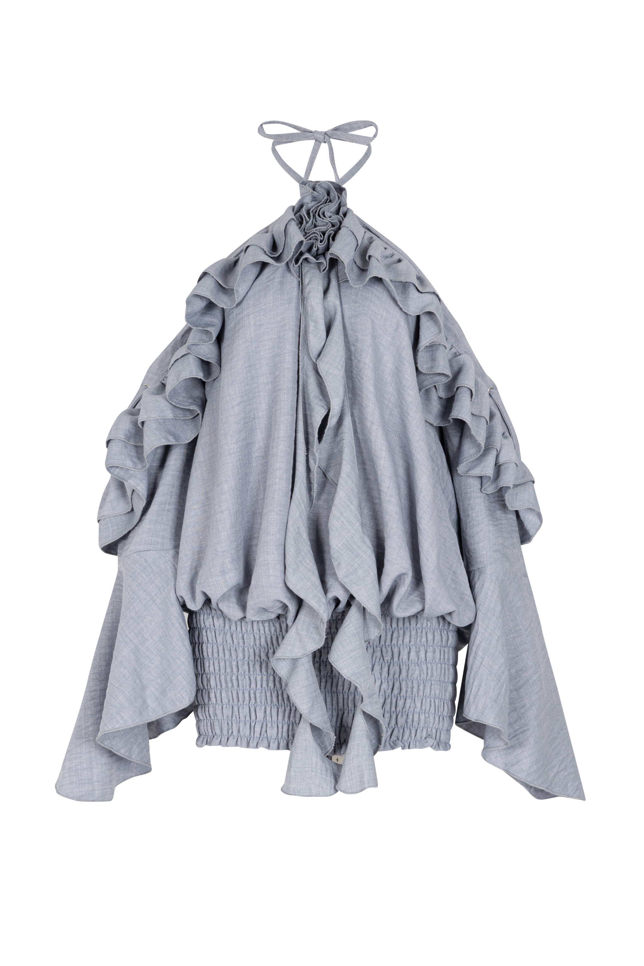 Tessa Mini Dress - Cloud Blue