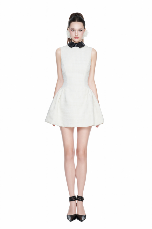 Audrey Tweed Mini Dress