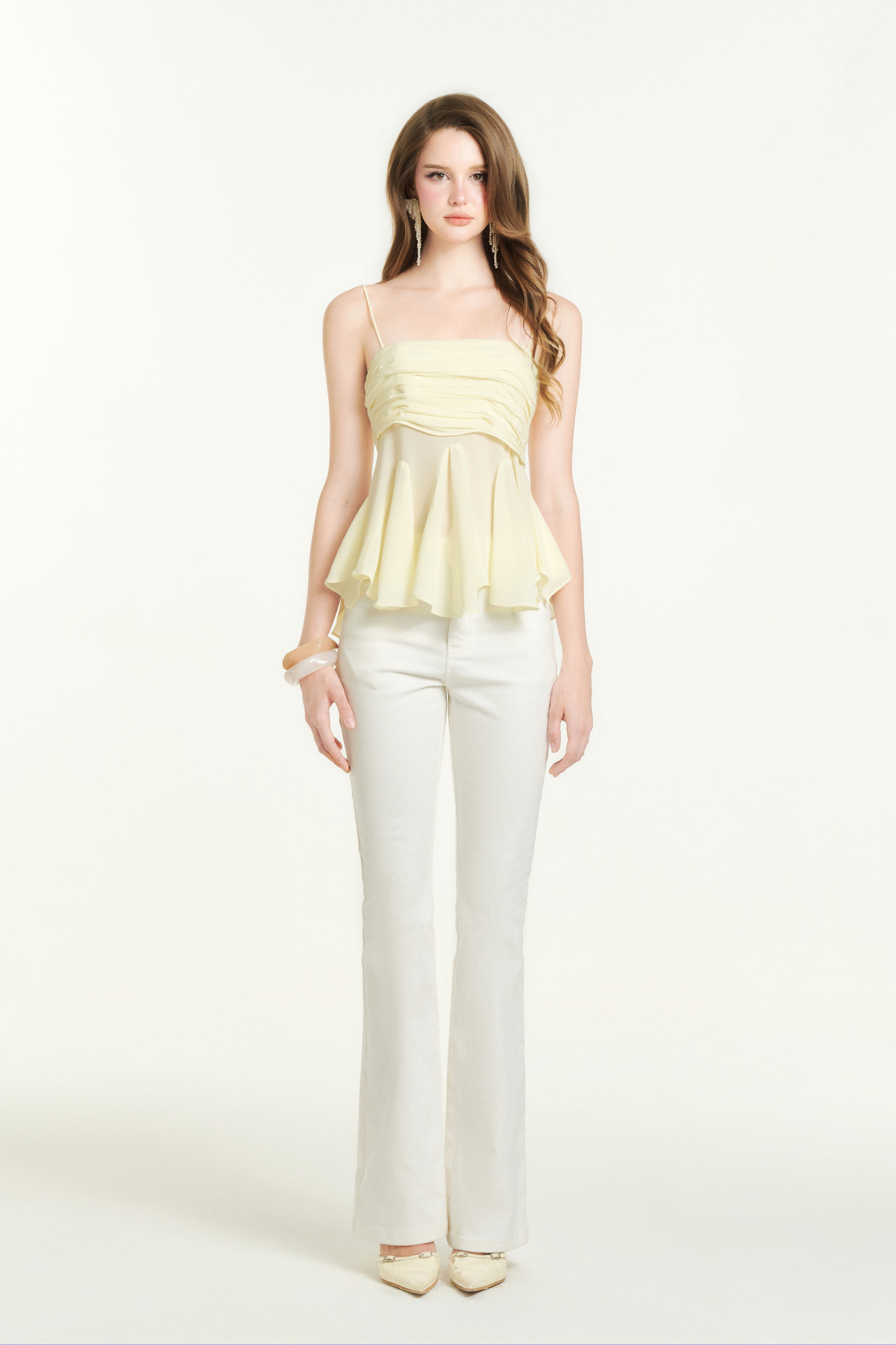 Lemon Soufflé Top & Glorious Jean