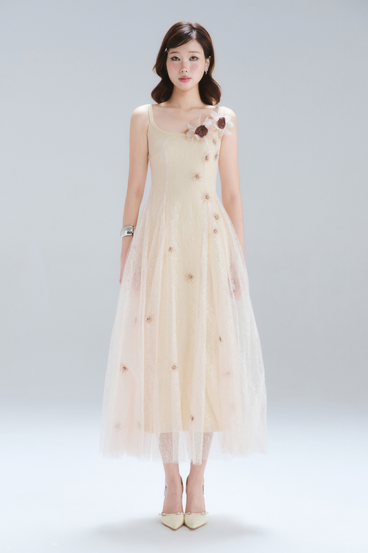 Rosabelle Gown Midi Dress