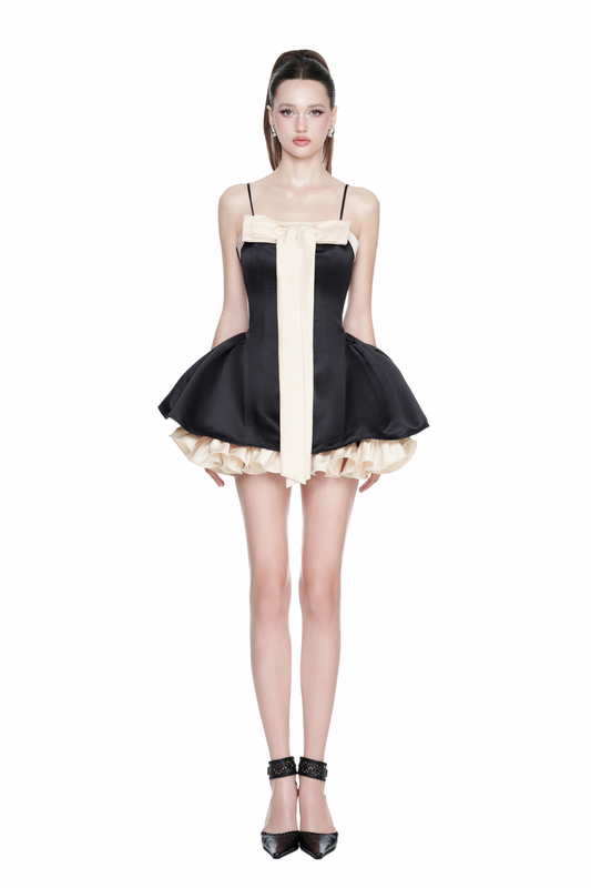 Midnight Bow Dress