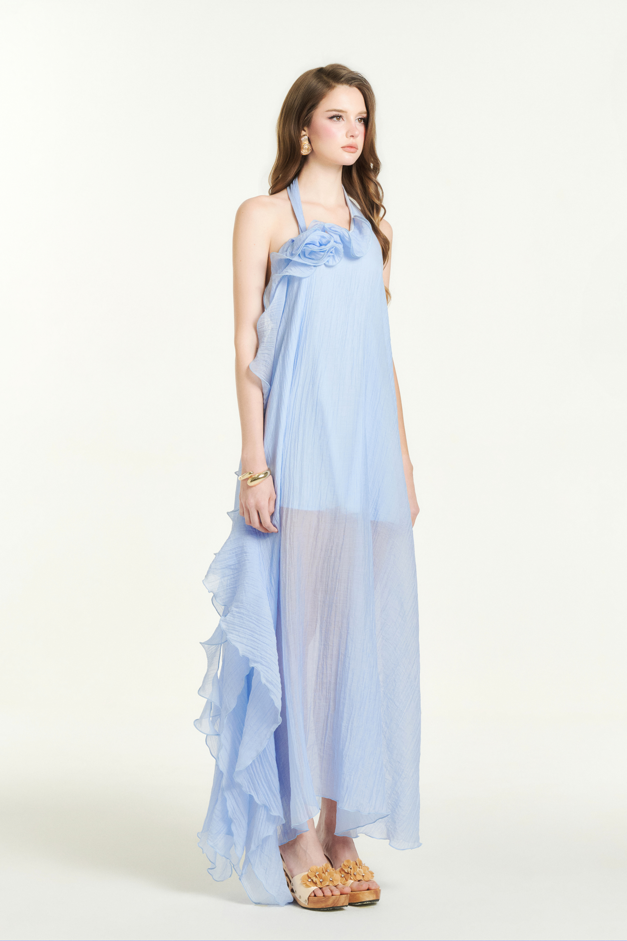 Azure Midi Dress