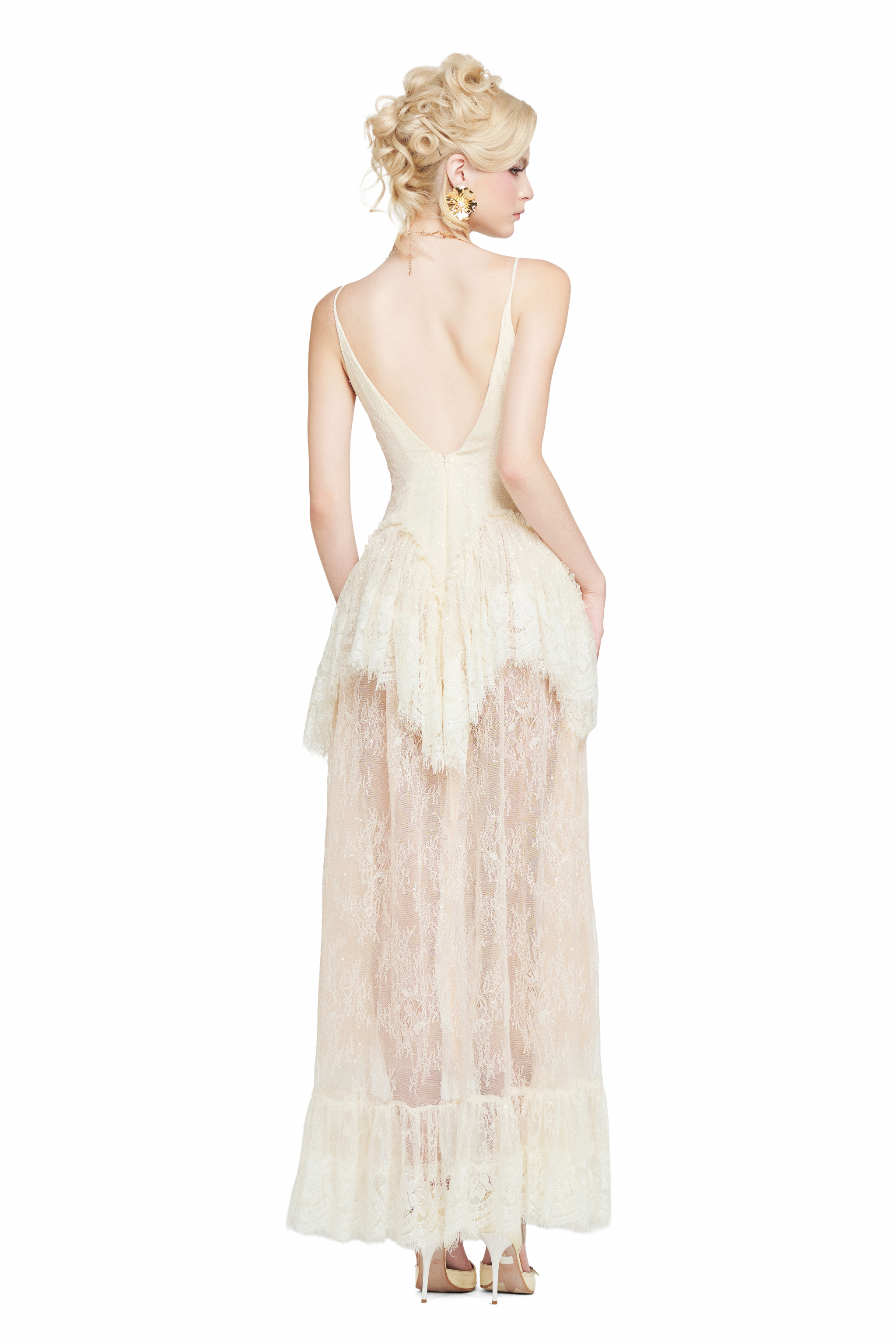 Moonlace Midi Dress